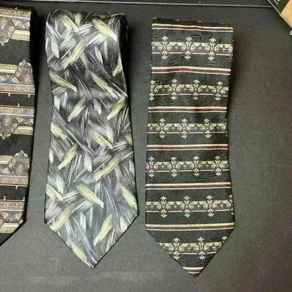 Set Of 3 Todays Man Ties 2 Made In Italy - Picture 3 of 12